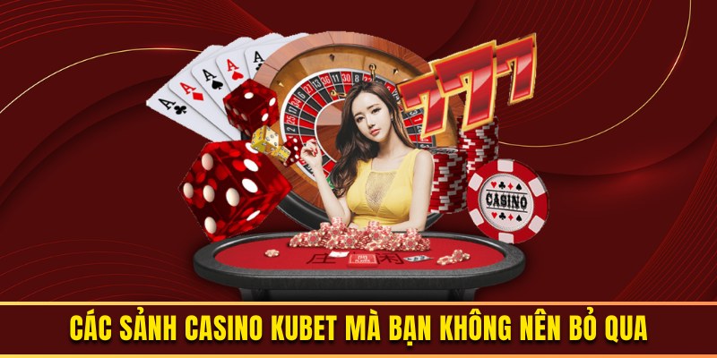 Các nhà phát hành của thương hiệu KUBET